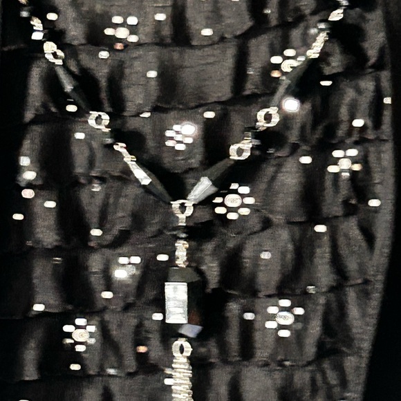 Rachel Rachel Roy women’s formal dress top in a size 1X bedazzled & jewels - Picture 4 of 5